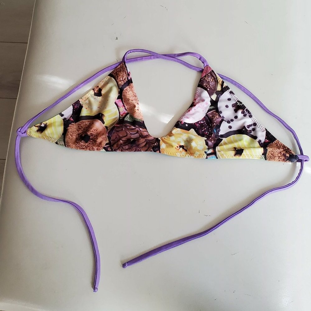 Savage Swim reversible LEAH top, size L